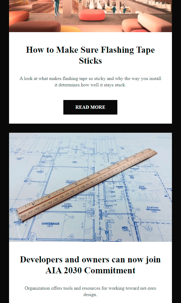 ProRemodeler Daily Post Email Newsletter