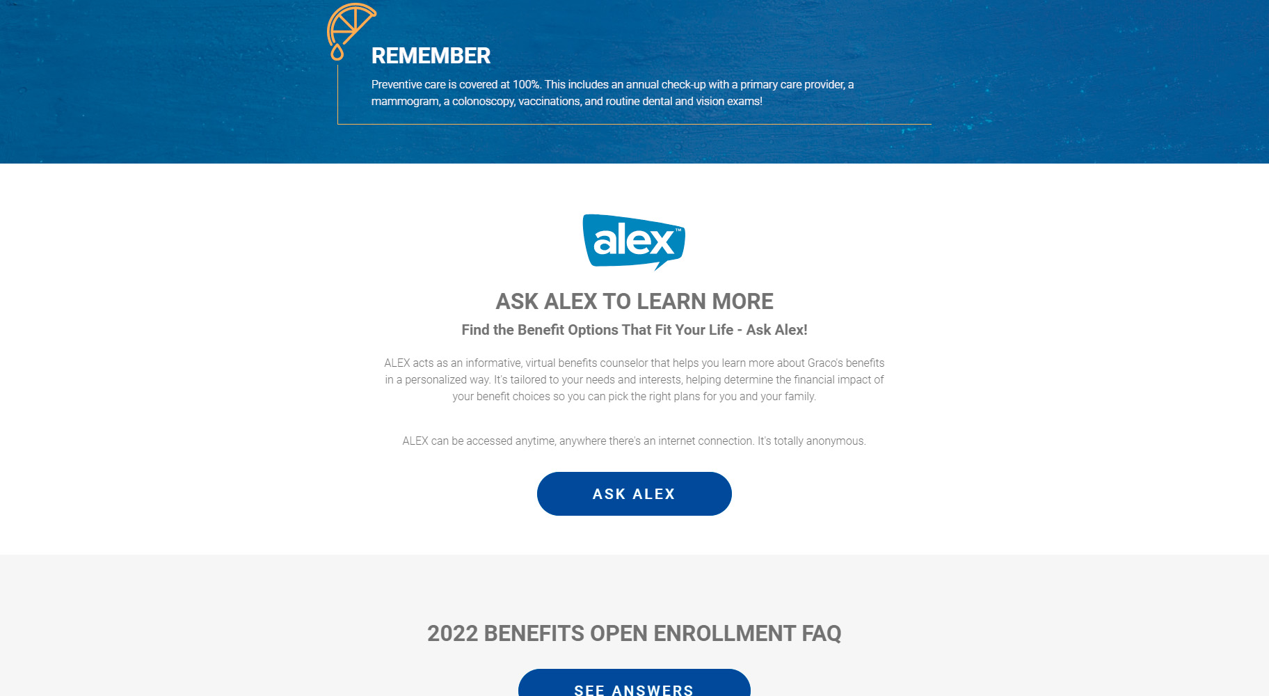 Graco Benefits Navigator