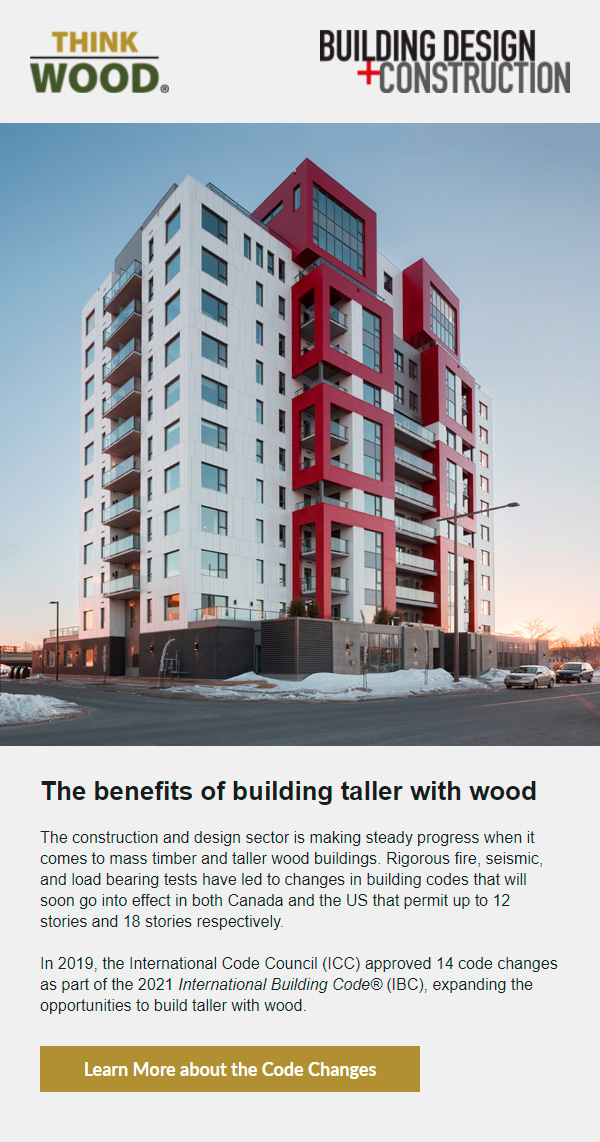 Building Design + Construction Email Development Projects