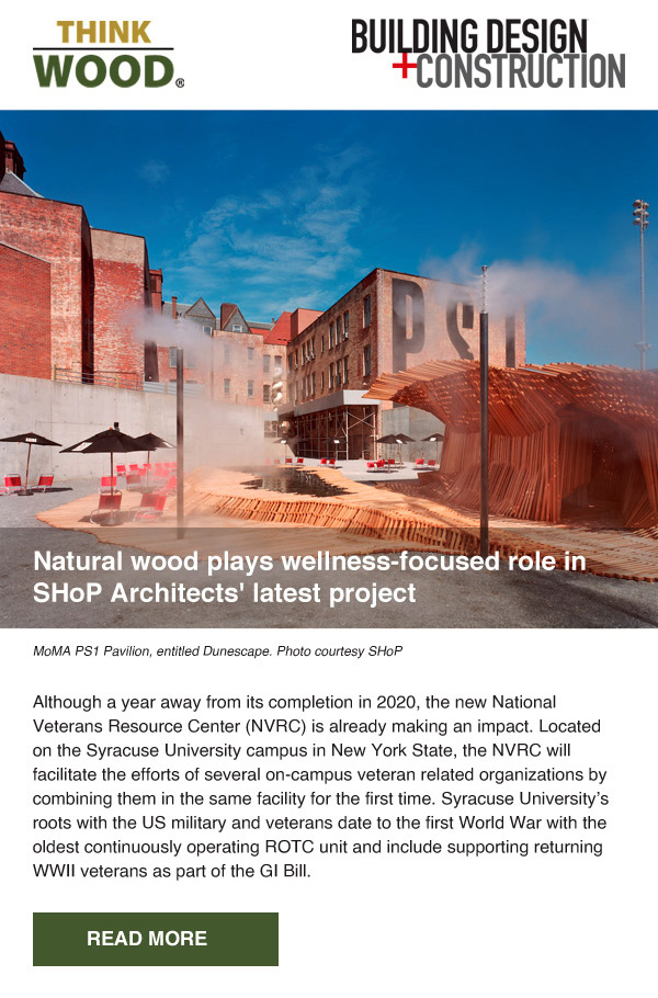 Building Design + Construction Email Development Projects