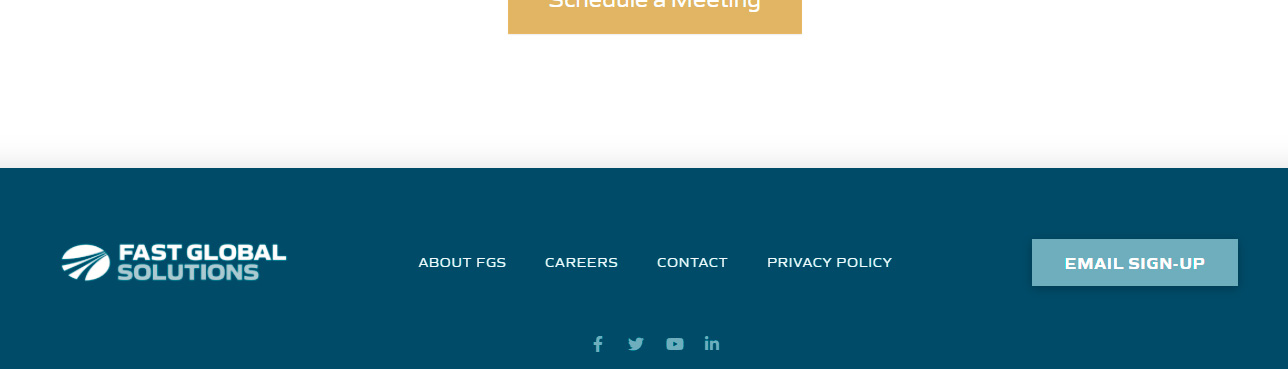 Fast Global Solutions: MODEX 2022 Landing Page & Email Development