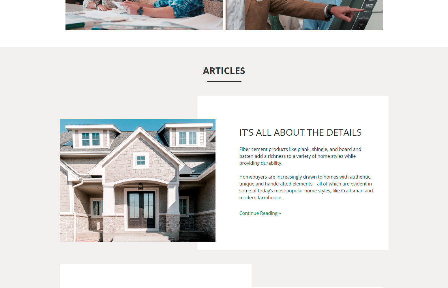 James Hardie ProBuilder Branded City Microsites